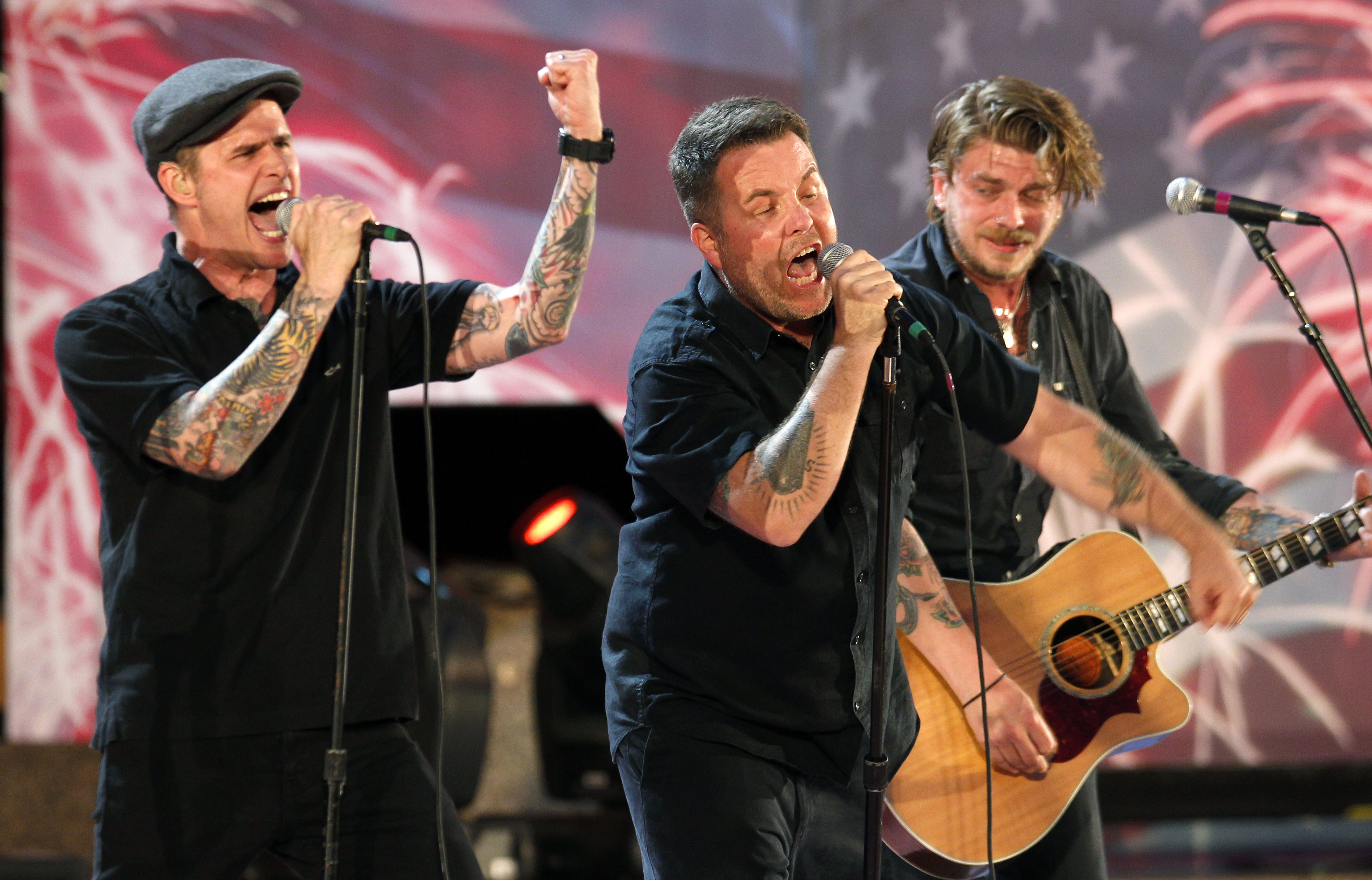 Audience at a Dropkick Murphys concert